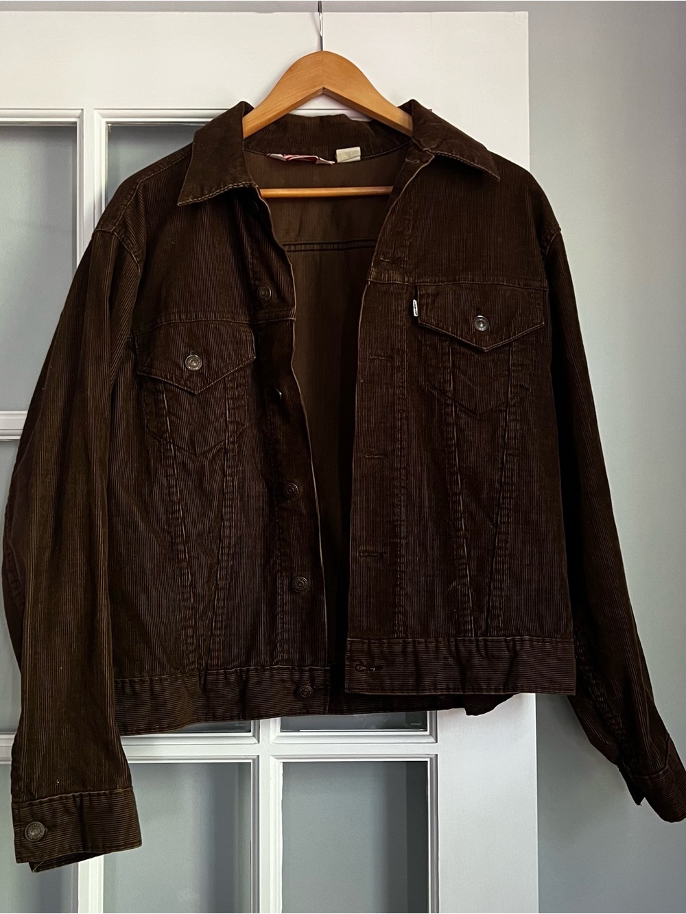 Levi's Brown Corduroy Shirt Jacket